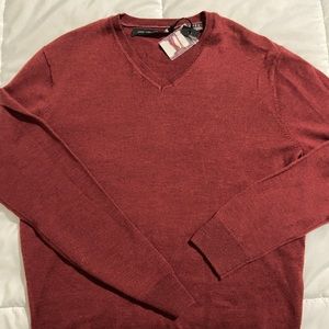 John Varvatos Star U.S.A 100% Merino Wool Sweater